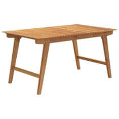 Petromila vidaXL Záhradný stôl 150x90x75 cm akáciový masív
