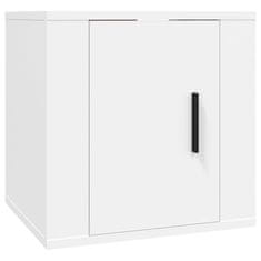 Vidaxl 2-dielna súprava TV skriniek biela kompozitné drevo