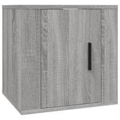 Vidaxl 6-dielna súprava TV skriniek sivý dub sonoma spracované drevo