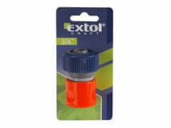 Extol Craft Rýchlospojka na hadicu plastová, 3/4", EXTOL CRAFT