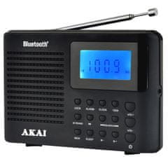 Akai Mobilné rádio s funkciou Bluetooth a rádiobudíkom APR-400