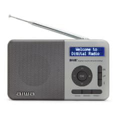 AIWA Rádio DAB+ so slúchadlami RDS a budíkom - RD-40DAB/SL