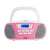 Boombox Rádio CD/MP3, USB, BT - BBTU-300PK