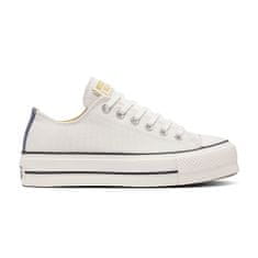 Converse Trampky biela 40 EU Chuck Taylor All Star Lift Platform Denim