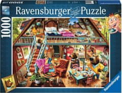 Ravensburger Puzzle Pristihnutá! (Mášenka a tri medvede) 1000 dielikov