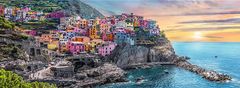 Trefl Panoramatické puzzle Vernazza pri západe slnka, Taliansko 500 dielikov