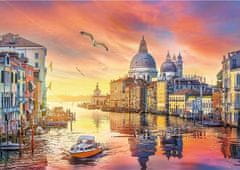 Trefl Puzzle UFT Romantic Sunset: Benátky, Taliansko 500 dielikov