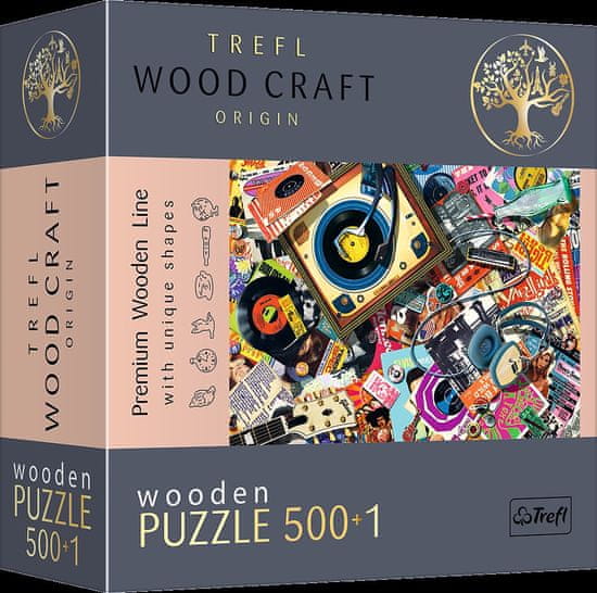 Trefl Wood Craft Origin puzzle Vo svete hudby 501 dielikov