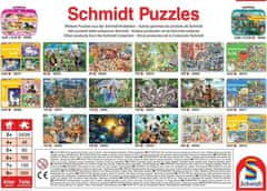 Schmidt Puzzle Pohľad do rytierskeho hradu 200 dielikov