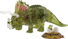 HCM Kinzel 3D Crystal puzzle Triceratops s mláďaťom 61 dielikov