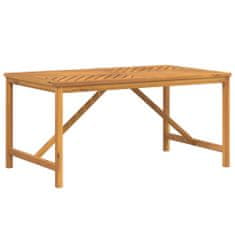 Petromila vidaXL Záhradný jedálenský stôl 150x90x74 cm akáciový masív