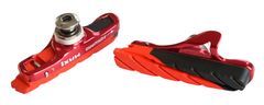 MAX1 brzdová topánka cestná Race 55 mm výmenná červený elox
