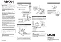 MAX1 pedále SPD Tour jednostranné čierne