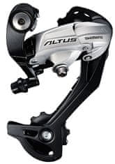 Shimano menič Altus RDM370SGSS, 9 speed, strieborný, v krabičke