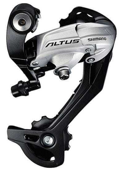 Shimano menič Altus RDM370SGSS, 9 speed, strieborný, v krabičke