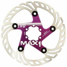 MAX1 brzdový kotúč Evo 180 mm fialový