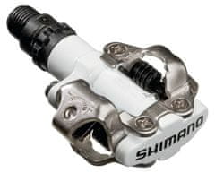 Shimano pedále SPD PD-M520W biele s kuframi SM-SH51 v krabičke