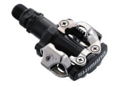 Shimano pedále SPD PD-M520L čierne s kuframi SM-SH51 v krabičke