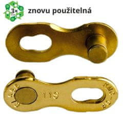 KMC spojka reťaze 11R Gold, 2 ks na blistri, cena za balenie