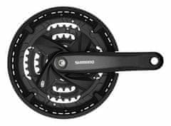 Shimano kľučky Acera FC-M371-L 175mm 48-36-26, čierne, s krytom ,9 speed, pre os 4HR, v krabičke