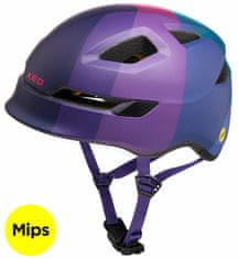 KED prilba Pop Mips M lilac green 52-56 cm