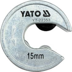 YATO Rezač rúrok 15 mm PVC, Al, Cu