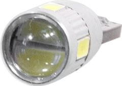 Compass Žiarovka 6 SMD LED 12V T10 s rezistorom CAN-BUS ready biela