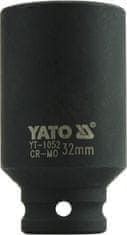 YATO Nadstavec 1/2" rázový šesťhranný hlboký 32 mm CrMo