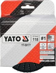 YATO Rotačná rašpľa frézovacia univerzálna 118 mm