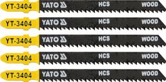 YATO List pílový do priamočiarej píly 100 mm na drevo TPI10 5 ks