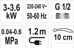 Fala Batéria drezová s elektrickým ohrievačom vody (10cm)