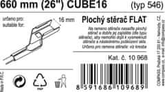 Compass Stierač FLAT BULK (CUBE16) 26"/660mm