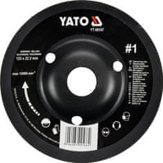 YATO Rotačná rašpľa uhlová hrubá 125 mm typ 1