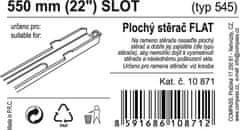 Compass Stierač FLAT BULK (SLOT) 22"/550mm