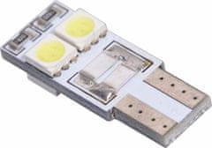 Compass Žiarovka 4 SMD LED 12V T10 s rezistorom CAN-BUS ready biela