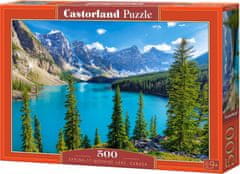 Castorland Puzzle Jar pri jazere Moraine, Kanada 500 dielikov