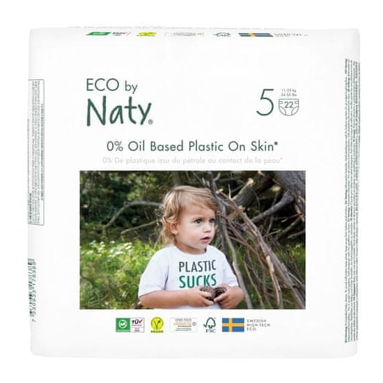 ECO by Naty Plienky 5 Junior (11-25 kg) 22 ks