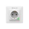 WiFi Smart Wall Plug, 3000W, 16A, biela