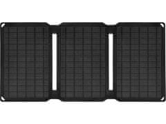 Sandberg Solar Charger 21W 2xUSB, solárna nabíjačka, čierna