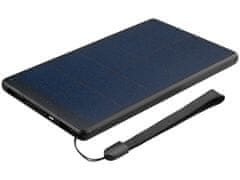 Sandberg Urban Solar Powerbank 10000 mAh, solárna nabíjačka, čierna