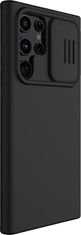 Noname Nillkin CamShield Silky Silikonový Kryt pro Samsung Galaxy S23 Ultra Elegant Black