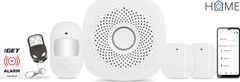 iGET iGET HOME X1 - Inteligentní Wi-Fi alarm, v aplikaci i ovládání IP kamer a zásuvek, Android, iOS