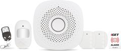 iGET HOME X1 - Inteligentní Wi-Fi alarm, v aplikaci i ovládání IP kamer a zásuvek, Android, iOS