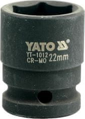 YATO Nadstavec 1/2" rázový šesťhranný 22 mm CrMo