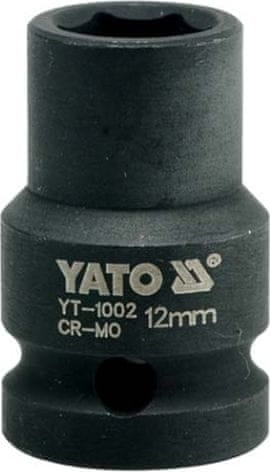 YATO Nadstavec 1/2" rázový šesťhranný 12 mm CrMo