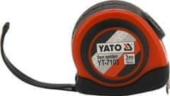 YATO Meter zvinovací 3 mx 16 mm autostop