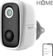 iGET HOME Camera CS9 Battery - WiFi IP FullHD 1080p kamera, noční vidění, dvoucestné audio, IP65