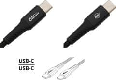 Compass Dátový a nabíjací kábel SPEED USB-C/USB-C 480 Mb/s 1,5m