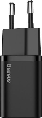 Noname Baseus Travel Charger set Super Si 1C PD Fast charger 20W EU Black (CCSUP-B01)