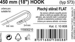 Compass Stierač FLAT BULK (HOOK) 18"/450mm